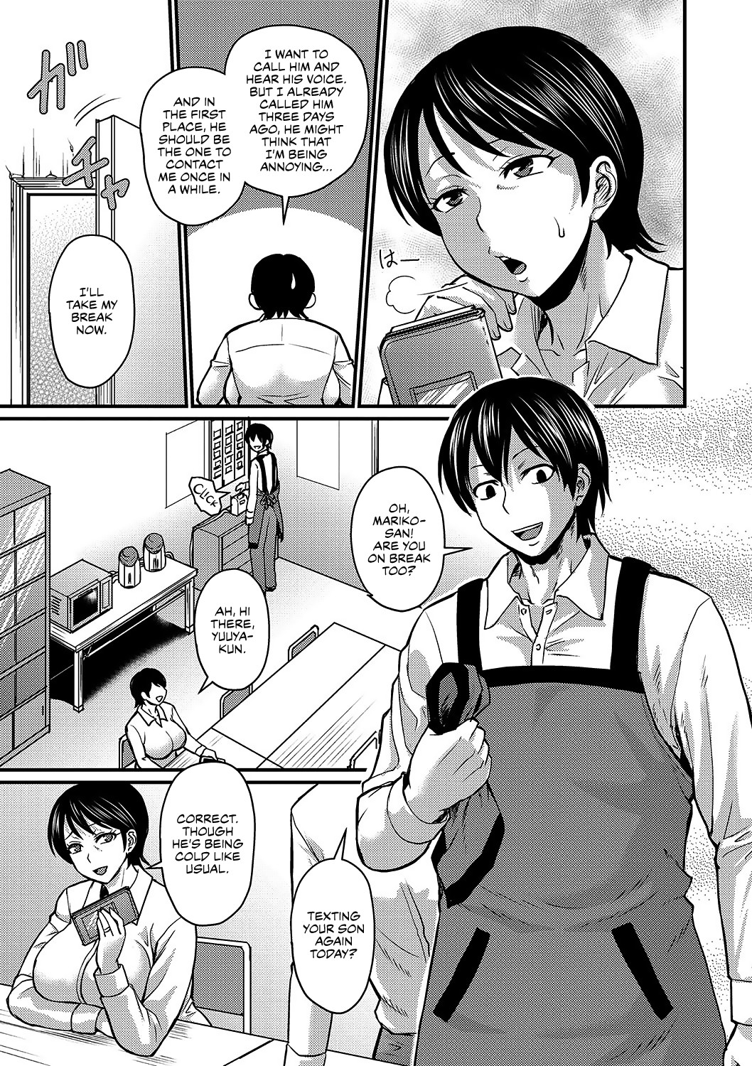 Hentai Manga Comic-A Way to Stop Missing Your Son-Read-3